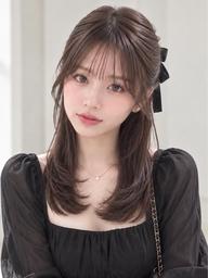 【💓お出かけ前に💓】プレミアムケアカラー＋ちょこっとヘアアレンジ🪄