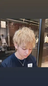 🖤 メンズ限定 🖤ブリーチカラー＋メンズカット✂️✨
