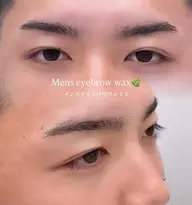 メンズ眉毛ワックス🫧