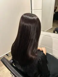 縮毛矯正(フル)&マイクロバブル付き‼️
