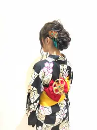 浴衣着付け
