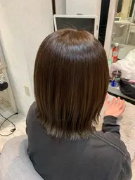 👑透明感、ツヤ感抜群👑✂️カット➕🌈イルミナカラー➕💎oggiottoトリートメント