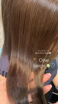 🌛トレンドカラー+髪質改善トリートメントorトリートメント🥣◝✩¥+2200~