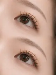 【ナチュラルなのに、ちゃんと盛れる🖤】まつエク 100本 ➕ 束感コーティング