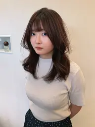 カット+ブリーチなしリタッチ(3cm以内.白髪染め🉑)+ Aujuaトリートメント