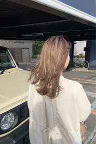 【指名料込み】空気感×動き◎CUT+3Dカラー+アルガンオイルトリートメント+ファイバープレックス
