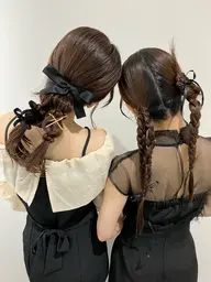 ❤️🤩💋ご予約率No. 1❤️🤩💋💇♀️💓ヘアセット、💗ヘアアレンジ、💘浴衣・結婚式・成人式・卒業式