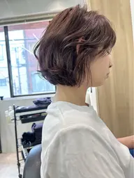 🩵レディースカット+パーマ🩵