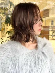 【平日限定】小顔美人カット+艶カラー