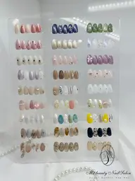 【HANDオフ無し】チップ長さだし10本+ 定額シンプルデザインB
