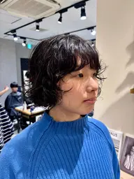 【ダメージを気にしてる方に】カット+ケアパーマ+トリートメント