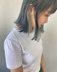 《11:00-13:00限定》ケアブリーチ★インナーカラー＋カット＋クイックトリートメント《博多美容室》