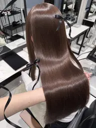 秋カラーで夏卒業🍁ワンカラー♥️＆トリートメント🫧