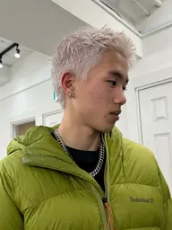 【Men’s限定】ブリーチ+カラー+トリートメント⭐️🌀