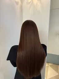 🌀縮毛矯正(ストレートパーマ)➕プレミアムトリートメント🫧✨