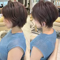 ✨カットモデル✨くびれで絶壁解消/ショートボブカット/ウルフカット/2ステップトリートメント🫧
