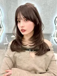 【✨赤み消し特化✨】韓国風似合わせカット🇰🇷+透明感アディクシカラー🍀+高保湿トリートメント🫧