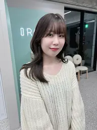透明感カラー💖 ＋ 髪質改善トリートメント✨