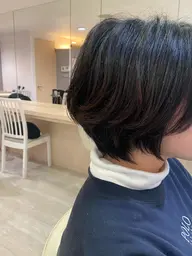お白髪ケアカラー＋似合わせカット