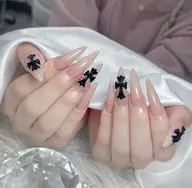 [[長さ出し10本]🍒シンプルデザイン4本