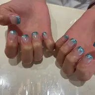 ラメグラデーション🌈︎︎︎︎☁《オフあり》