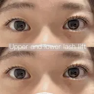 【中顔面短縮👀】上下まつ毛パーマ