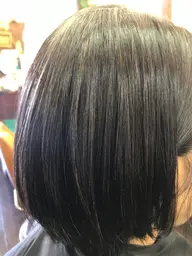 部分縮毛矯正 気になる箇所だけの縮毛矯正 前髪や生え際や後頭部の中 適材適所な部分縮毛