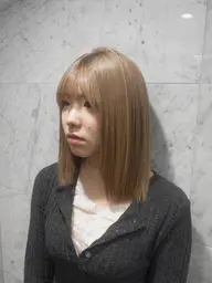【 ケアブリーチ🤍 】ケアブリーチ+カラー+1stepトリートメント🫧