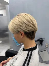 【men'sがかっこよくなるブリーチカラー作ります😎】ブリーチダブルカラー