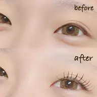フラットラッシュ120本+美容液コーティング