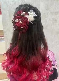 🎆お祭り、和服でのお出かけにおすすめヘアアレンジ👘