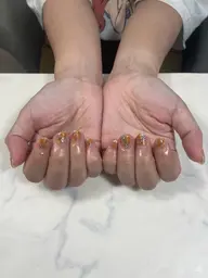 オフ込み🌼塗りかけネイル
