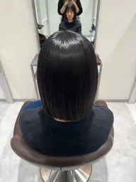 ダメージレスな仕上がり🪩カット+オーガニックカラー+3step トリートメント