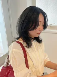 ⭐️9月限定🍂特別価格⭐️🥣透明感カラー[アディクシー]+前髪カット🧚🏻‍♂️