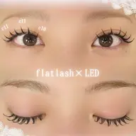 【8/15(土)時間指定あり)限定.⋆𝜗𝜚】✨ 79%off✨LEDマツエクモデル(コーティング付き)🌺担当:椿原