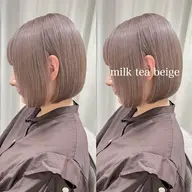 新規限定🉐ブリーチなし艶カラー+シルクトリートメント🤍
