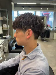 Men'sカット✂️＋ツイストパーマ🌀+amilトリートメント✨️