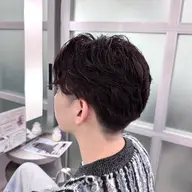 アップバング向け🔱メンズカット+根本立ち上げパーマ（ケア剤付）+ヘッドスパ🔱