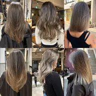 [海外デサイン🗽]バレイヤージュ×カラー×内部補修トリートメント
