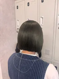 ブリーチなしWカラー🤍