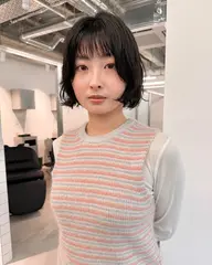 【思い切って変身】カット+おしゃれパーマ🌀+カラー+プレミアムトリートメント ￥16500