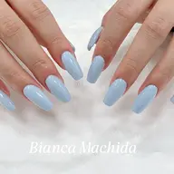 【チップ長さだし10本】オフあり/シンプルネイル/町田