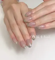 【フレンチネイル】ベース有無可/カラー、ラメ、ガラスetc.艶コーティングフォルム◎