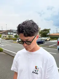 カット+パーマ