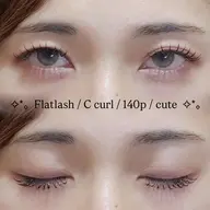 【4日限定】☽ 𝑭𝒍𝒂𝒕 𝑳𝒂𝒔𝒉 | 140𝒑 ☾