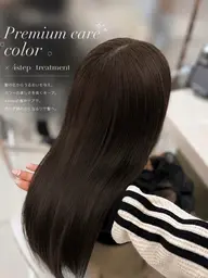 🫧 髪質改善ストレート＋カラー＋選べるトリートメント🫧