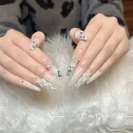🎀チップ長さ出し持ち込み6本アート