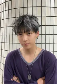 ハイトーンベースからのブリーチなしデザインカラー🐾 難波/艶カラー/エンドカラー/ブロックカラー