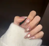 【Melt nuance】ちゅるんビー玉ネイル×先端ラメグラデーション ¥6800