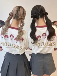 特別な日のヘアセット🎀